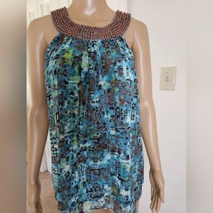 ADiva Size M Multicolored Tank